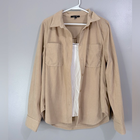 LoveTree corduroy button up top - Picture 1 of 2